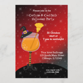 Halloween Cocktail Kaart