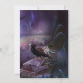 Halloween Cocktail Party, Frankenstein & Bride Kaart (Achterkant)