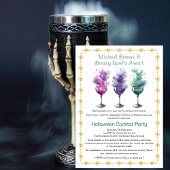 Halloween Cocktail Party Kaart