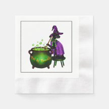 Halloween Cocktail Party Napkin