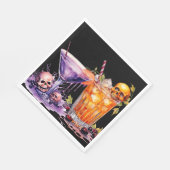 Halloween Cocktail Party Servet (Hoek)