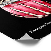 Halloween Cocktail Party Witches Blood Recept Poster (Hoek)