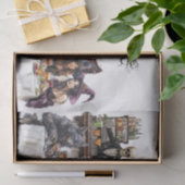 Halloween Cocktail Party Witches Waterverf Tissuepapier (Geschenk)