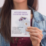 Halloween Cocktail Recipe Waterverf Briefkaart<br><div class="desc">Dit ontwerp kan op het gebied worden gepersonaliseerd dat door de foto en/of tekst te veranderen wordt verstrekt. Of het kan worden aangepast door te klikken deze Sjabloon personaliseert en dan de klik te kiezen om verdere optie aan te passen en de kleur van de achtergrond te schrappen of te...</div>