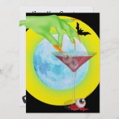 Halloween Cocktail - SRF Kaart (Voorkant / Achterkant)