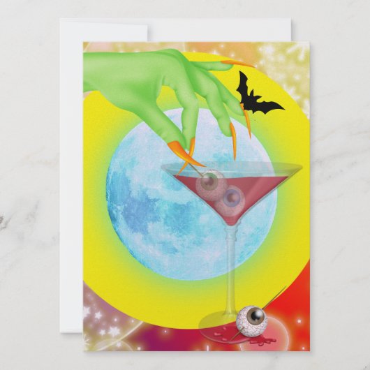 Halloween Cocktail - SRF Kaart (Voorkant)
