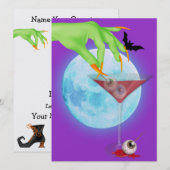 Halloween Cocktail - SRF Kaart (Voorkant / Achterkant)