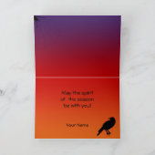 Halloween Cocktails Custom Greeting Kaart (Binnen)