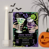 Halloween cocktails en kostuums heksen kaart