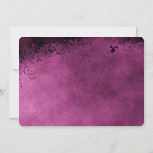 Halloween Cocktails Kaart (Achterkant)