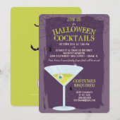 Halloween Cocktails Kaart (Voorkant / Achterkant)