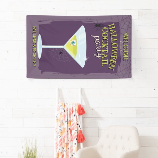 Halloween Cocktails Spandoek (Insitu)