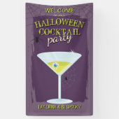 Halloween Cocktails Spandoek (Verticaal)