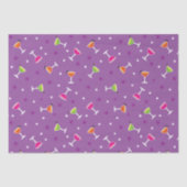 Halloween Cocktails Tissuepapier (Voorkant)