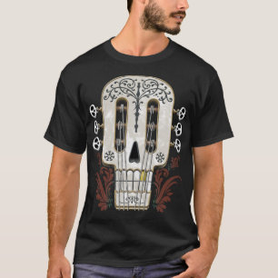 Halloween Coco Gitaar Headstock Actieve T-Shirt
