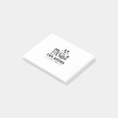 Halloween Coffee Cats Witches Birthday Post-it® Notes (Schuin)