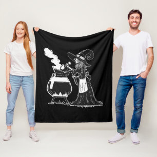 Halloween Coffee Fleece Deken