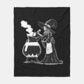 Halloween Coffee Fleece Deken (Voorkant)