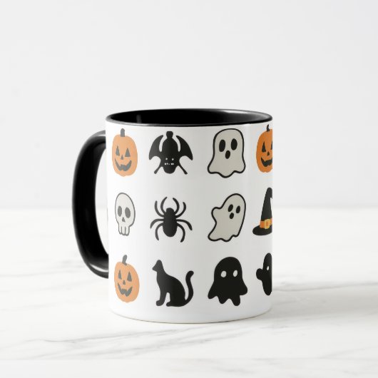 Halloween Coffee Mug Mok (Voorkant links)