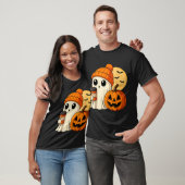 Halloween Coffee Pumpkin Spooky T-shirt (Unisex)
