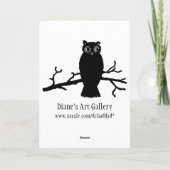 Halloween Collage - Kaart (Achterkant)