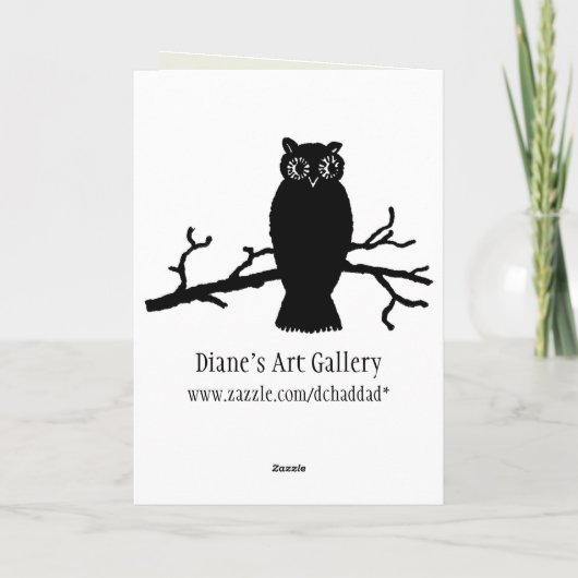  Halloween Collage - Kaart (Achterkant)