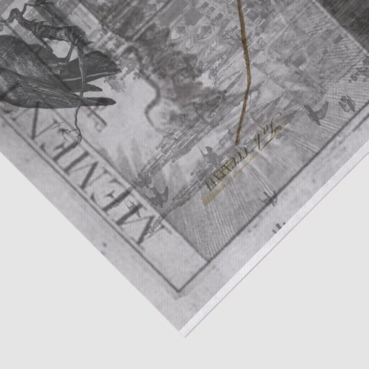 Halloween Collage Tissue Tissuepapier (Detail)