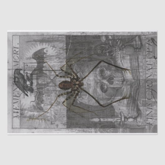 Halloween Collage Tissue Tissuepapier (Voorkant)