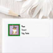 Halloween Collie Etiket (Insitu)