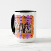 Halloween Collies Mok (Voorkant links)