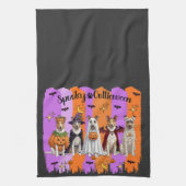 Halloween Collies Theedoek (Verticaal)
