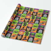 Halloween Colors Cadeaupapier (Uitgerold)