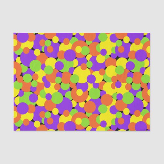 Halloween Colors | Cirkels | Tissuepapier (Voorkant)