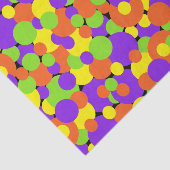 Halloween Colors | Cirkels | Tissuepapier (Detail)