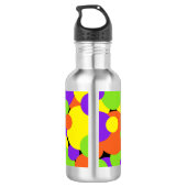 Halloween Colors | Cirkels | Waterfles (Achterkant)