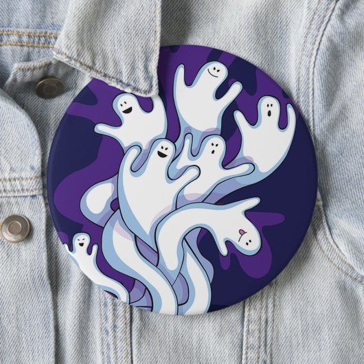 Halloween Colossal, 6-inch ronde Button (In situ)