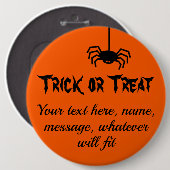 Halloween Colossal 6-inch Ronde Button Pin (Voorkant /achterkant)