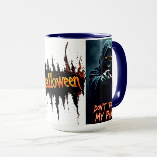 Halloween Combo Mok! 👻☕#HalloweenMug #CreepyCuteC Mok (Voorkant rechts)