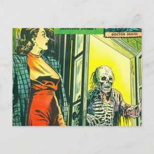  Halloween Comic Book Briefkaart