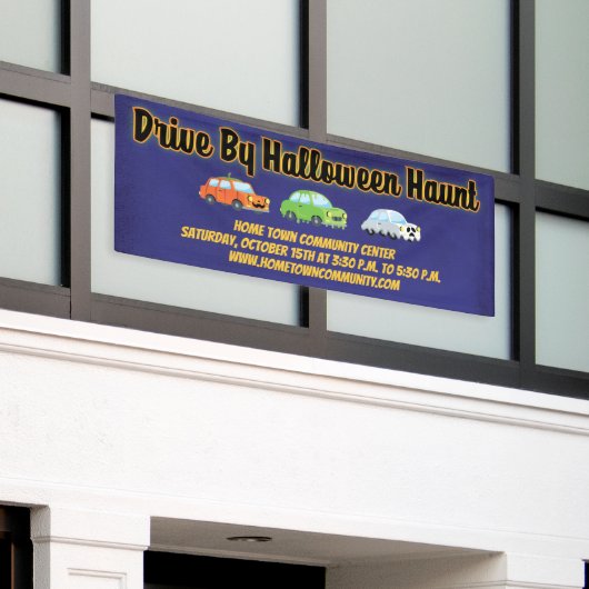 Halloween Community drive by event Spandoek (Buitenkant Gebouw)