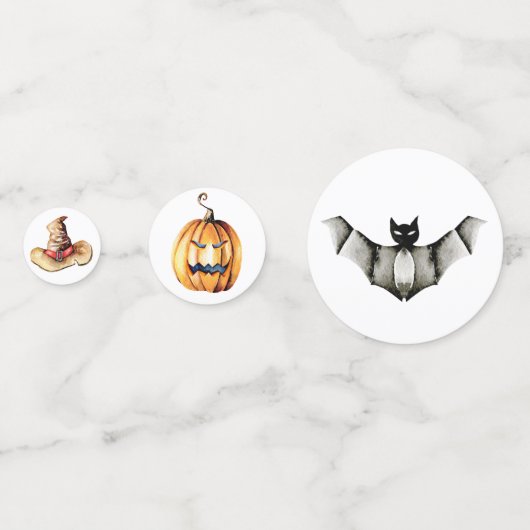 Halloween Confetti (Voorkanten)