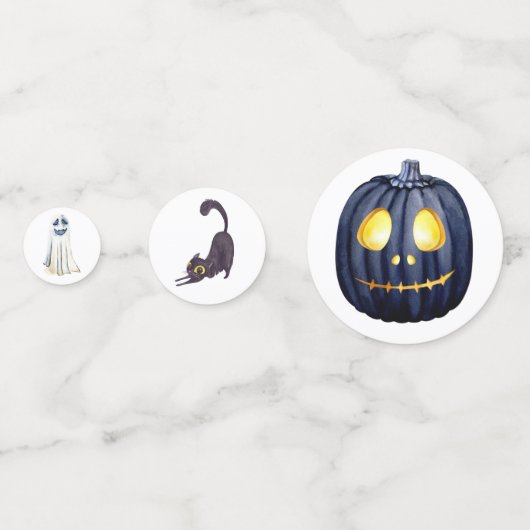 Halloween Confetti (Achterkanten)