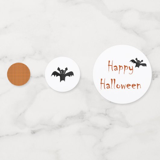 Halloween Confetti (Achterkanten)