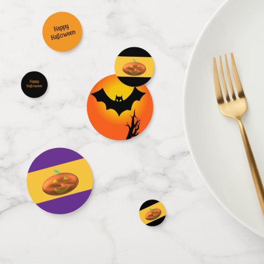 Halloween-confetti tafelstrooier confetti (Groep)