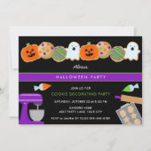 HALLOWEEN COOKIE PARTY UITNODIGING (Voorkant)