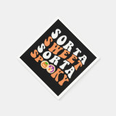 Halloween Cookie Sorta Sweet Sorta Spooky Servette Servet (Hoek)