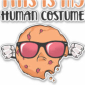 Halloween Cookie Sticker (Voorkant)
