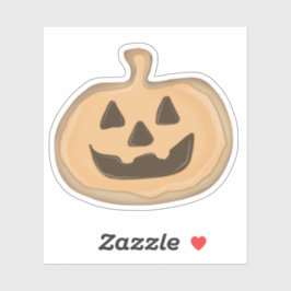 Halloween cookie sticker
