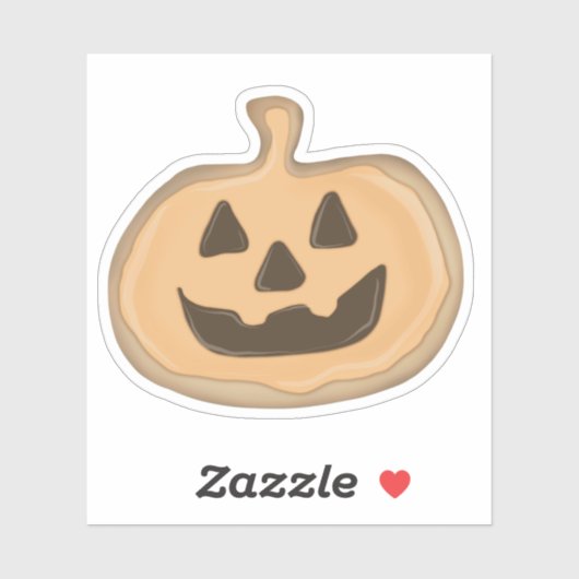Halloween cookie sticker (Vel)