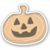 Halloween cookie sticker (Voorkant)